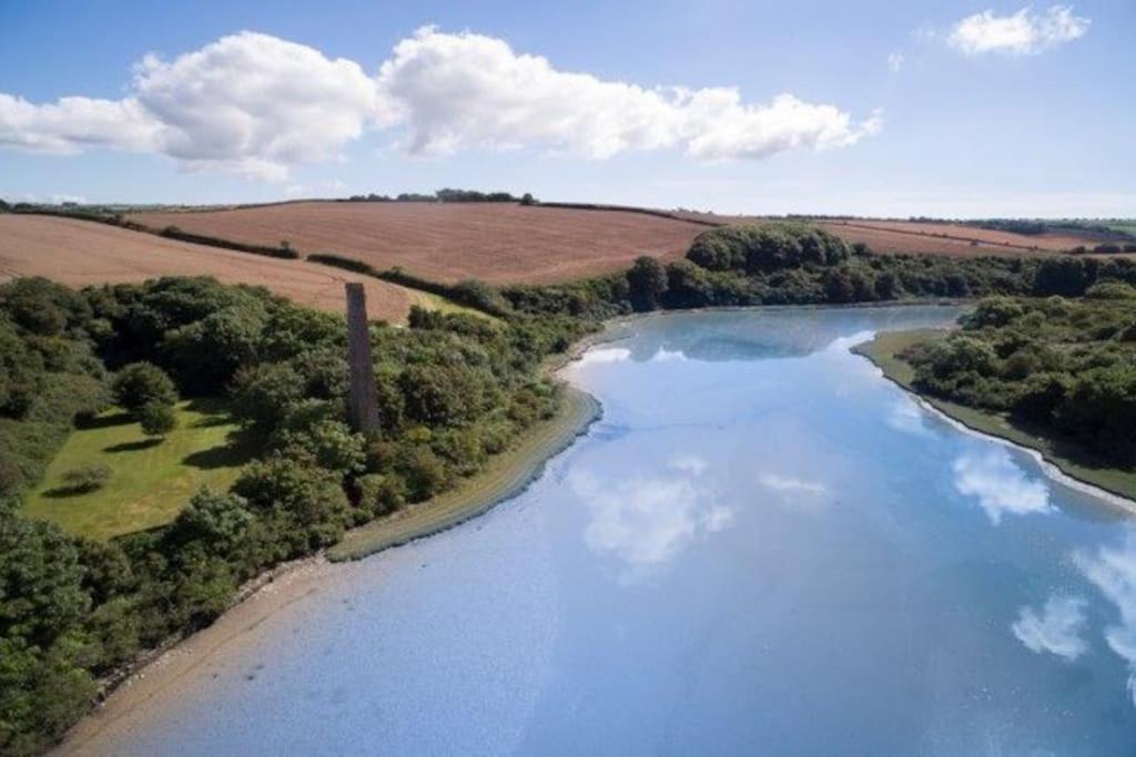 Romantic Secluded Hideaway Cottage In Cornwall Truro Eksteriør bilde